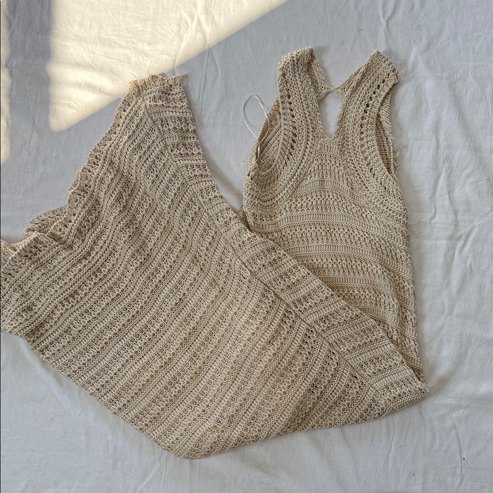 Dee Elly Crochet Maxi Beach Dress - Picture 2 of 5